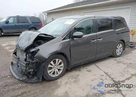 2015 Honda Odyssey Ex-L z USA, uszkodzony, nr VIN 5FNRL5H63FB010195